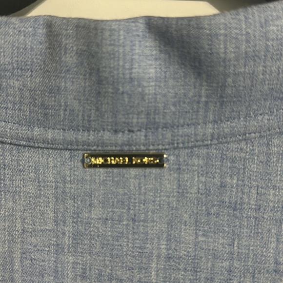 MICHAEL Michael Kors Blue Shirt Dress Tunic - Picture 5 of 7